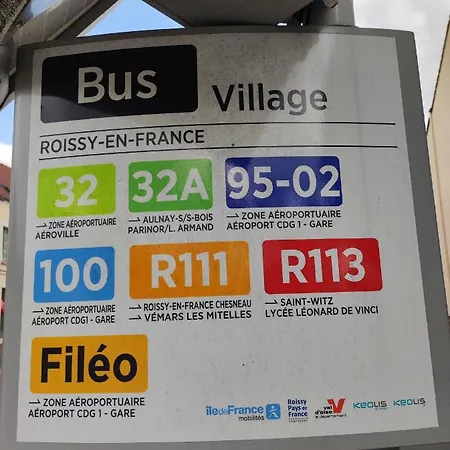 Duplex Autonome Cosy A Paris Cdg