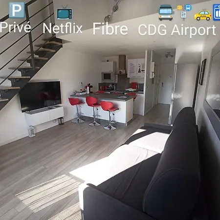 Apartmán Duplex Autonome Cosy A Paris Cdg