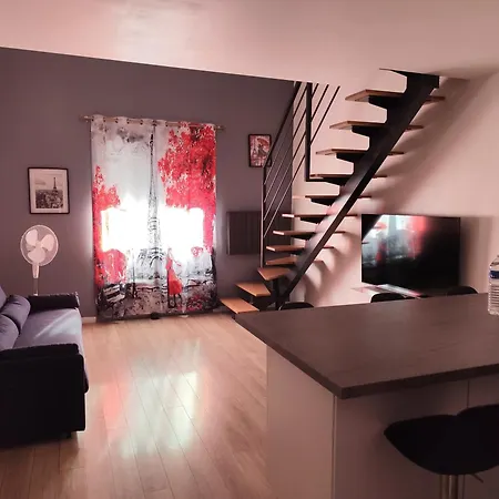 Duplex Autonome Cosy A Paris Cdg *